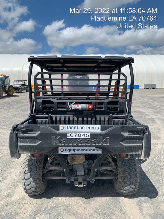 2022 Kawasaki Mule PRO-DXT Standard Options, Backup Alarm, Beacon, Plastic Hard Top, Poly Windshield, Horn Kit