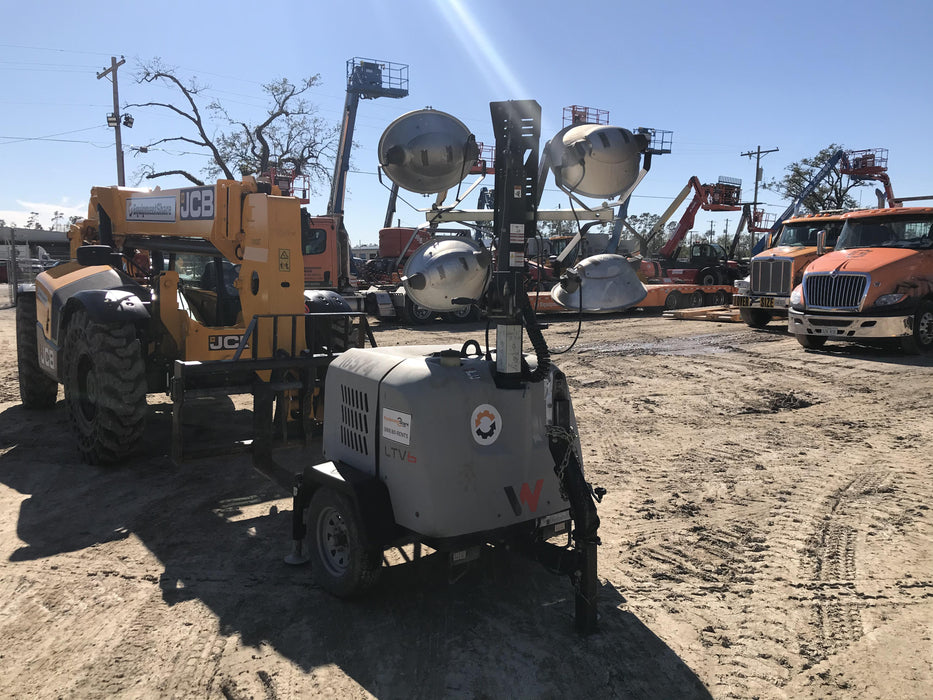 2018 Wacker Neuson LTV6L-MH Wacker Neuson LTV6L Mobile Light Tower w/Fuel Level Sensor Installed