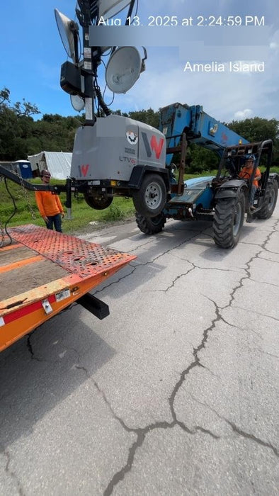 Wacker Neuson LTV6K-MH Power mast, 1100W MH, Fuel Sensors, Wiring Harness