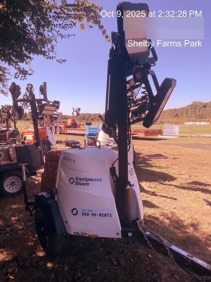 2023 Generac MLT2 Diesel, Flex Switch 120V Input, Powerzone Controller, (4) 320W LED Lights, 4kW Generator, 39.9 Gal Fuel Tank, 2" Ball, T3