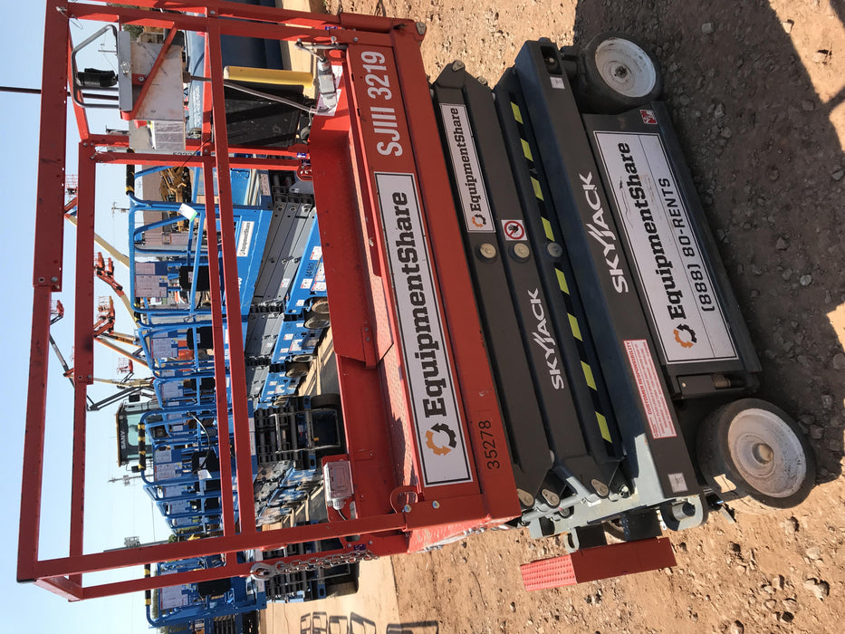 2019 Skyjack SJIII-3219 Standard Options, Trojan Batteries