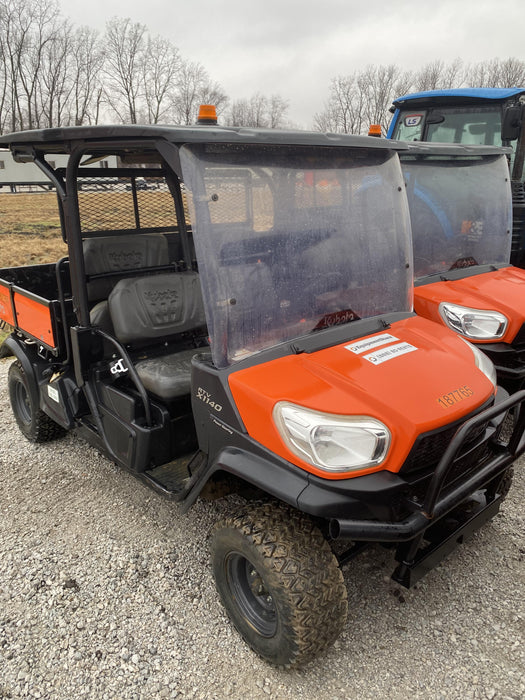 2022 Kubota RTV-X1140W-H Plastic Canopy, Windshield Acrylic Clear, LED Strobe Light, Wire Harness Kit, Back up Alarm
