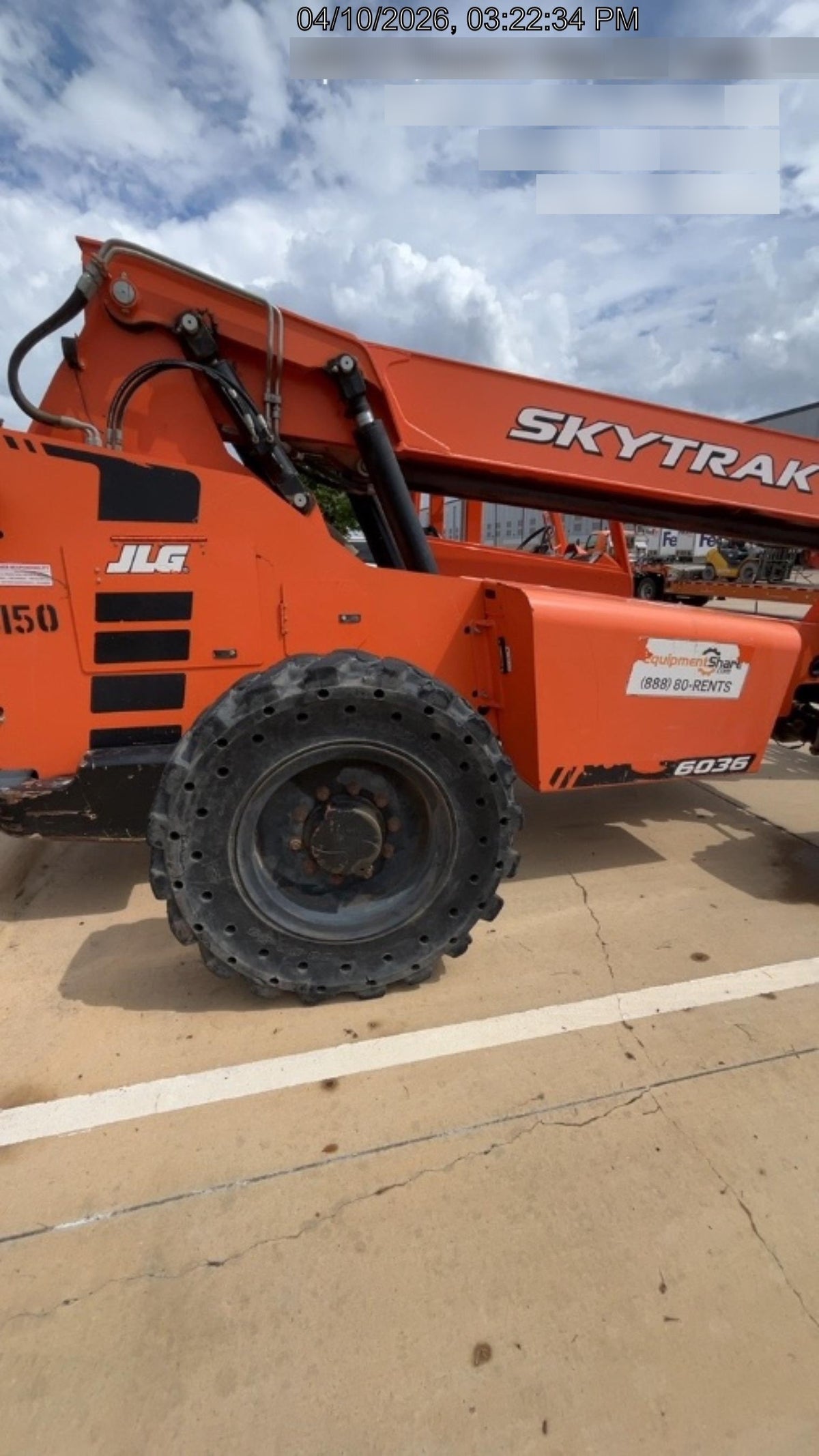 2018 SKYTRAK 6036