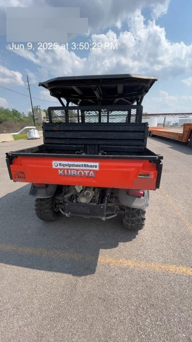 Kubota RTV-X1140W-H 4WD, LED Strobe, Windshield Acrylic Clear, Plastic Canopy, Wire Harness Kit, Backup Alarm
