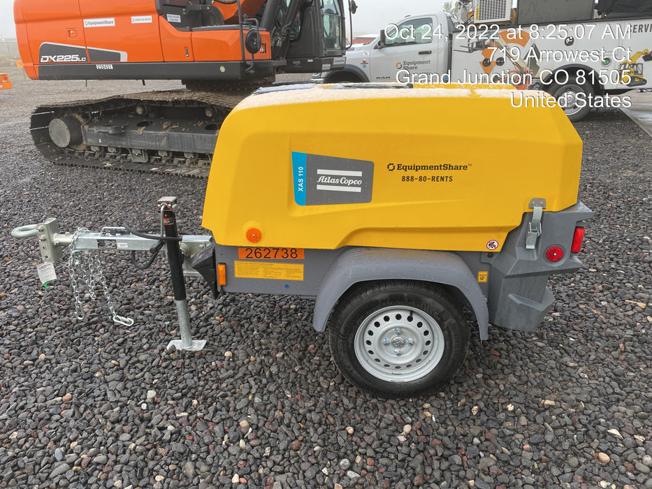 2022 ATLAS COPCO XAS 110