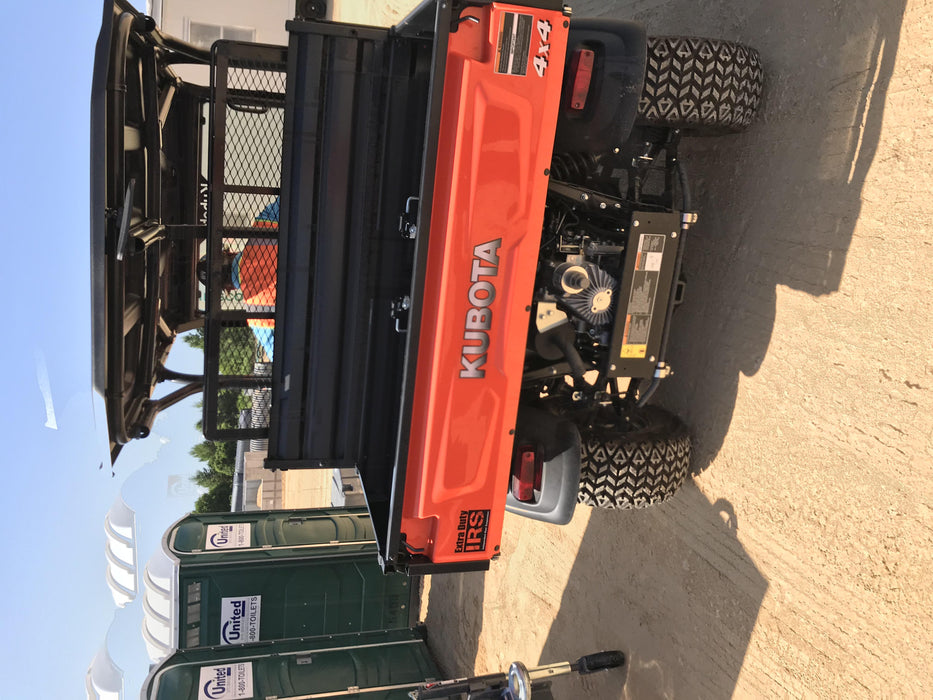 Kubota RTV-X1140W-H 4WD, LED Strobe, Windshield Acrylic Clear, Plastic Canopy, Wire Harness Kit, Backup Alarm