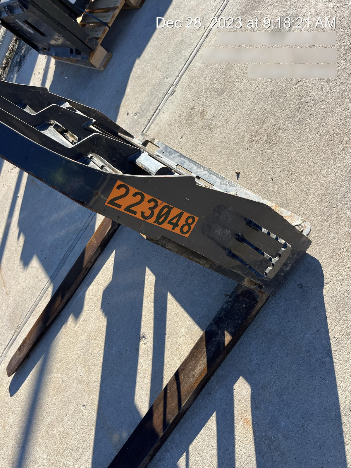 2022 PALADIN 48" Pallet Forks - Paladin