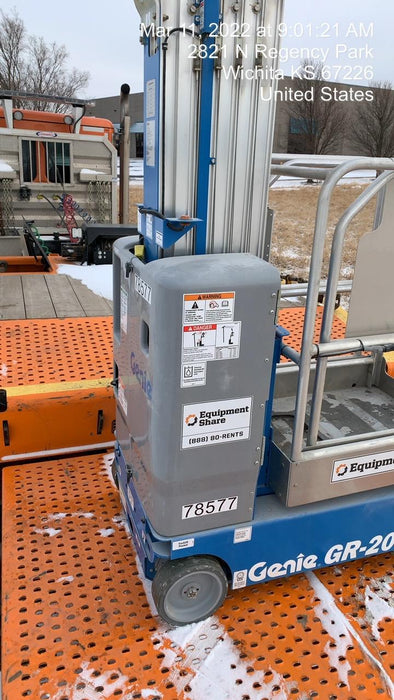 2020 GENIE GR-20