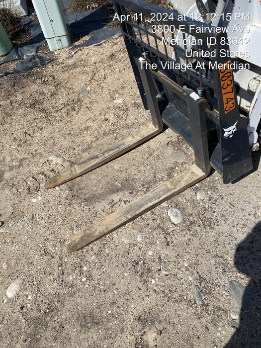 2023 BOBCAT 36" Mini Skid Steer Fork Carriage - Bobcat