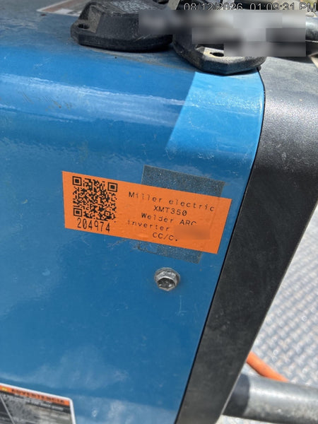 2021 MILLER ELECTRIC XMT 350