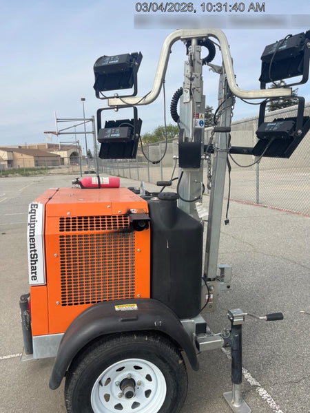 2024 Wanco WLTT-4MM4K Diesel, Deep Sea Controller, Shore Power Plug, Auto Start, (4) 350W LED Floodlights, 4kW Generator, 60 Gal Fuel Tank, 2" Ball, T3