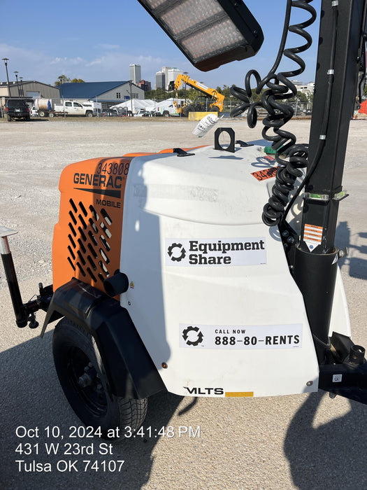 2023 Generac MLT2 Diesel, Flex Switch 120V Input, Powerzone Controller, (4) 320W LED Lights, 4kW Generator, 39.9 Gal Fuel Tank, 2" Ball, T3