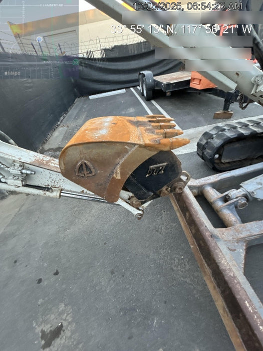 2019 Takeuchi TB260 Canopy, Standard Blade, Auxiliary hydraulics Manual QC, Hydraulic thumb, 12" ,18", 24" Bucket