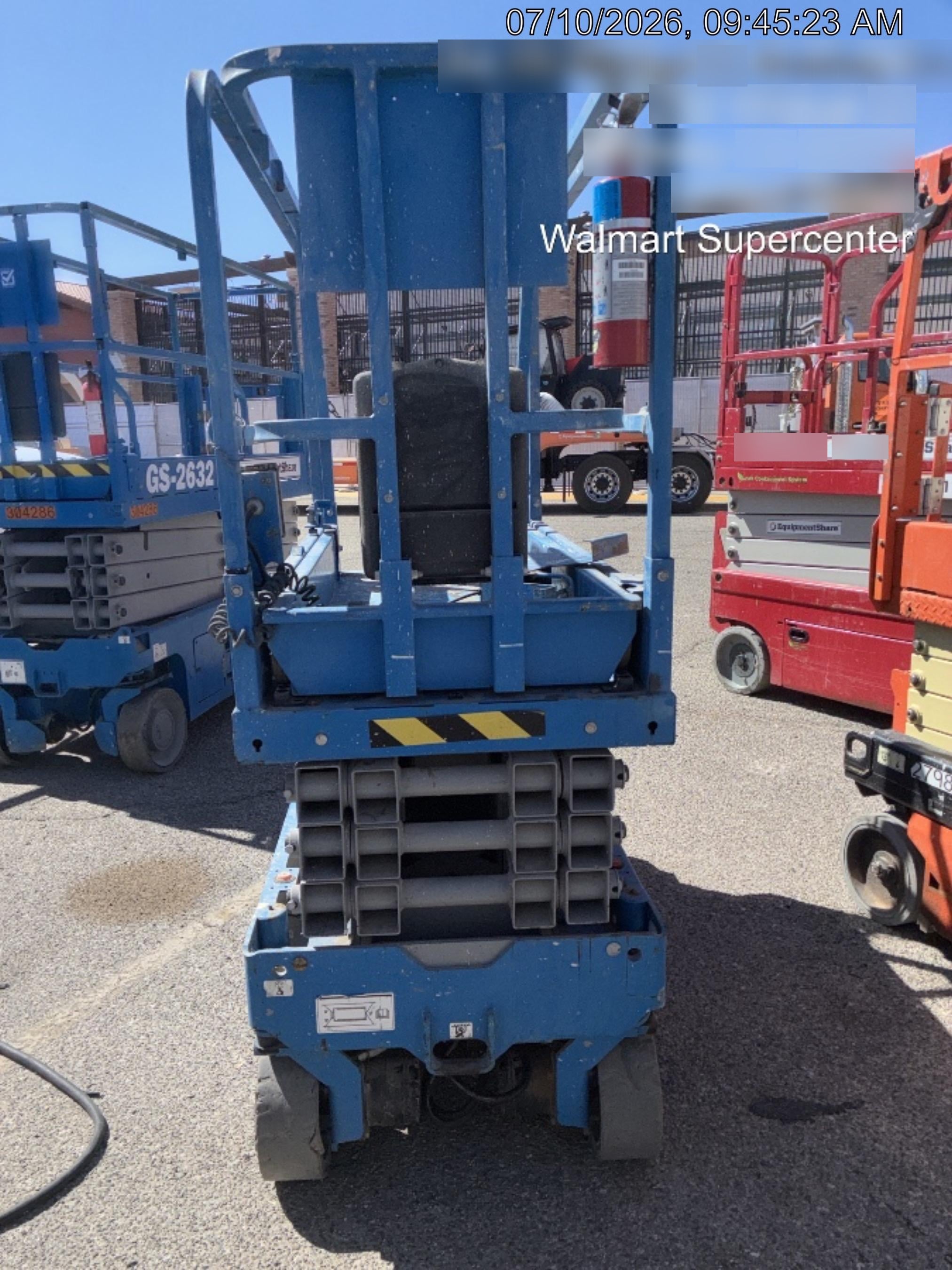 2020 Genie GS-1930 Fixed rails with chain entry gate - Pre A92.20, 800W Inverter