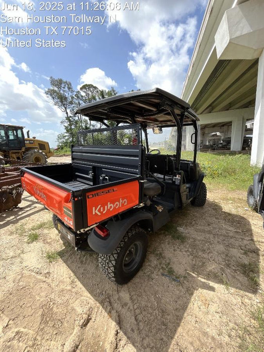 2021 Kubota RTV-X1140W-H Plastic Canopy, Windshield Acrylic Clear, LED Strobe Light, Wire Harness Kit, Back up Alarm