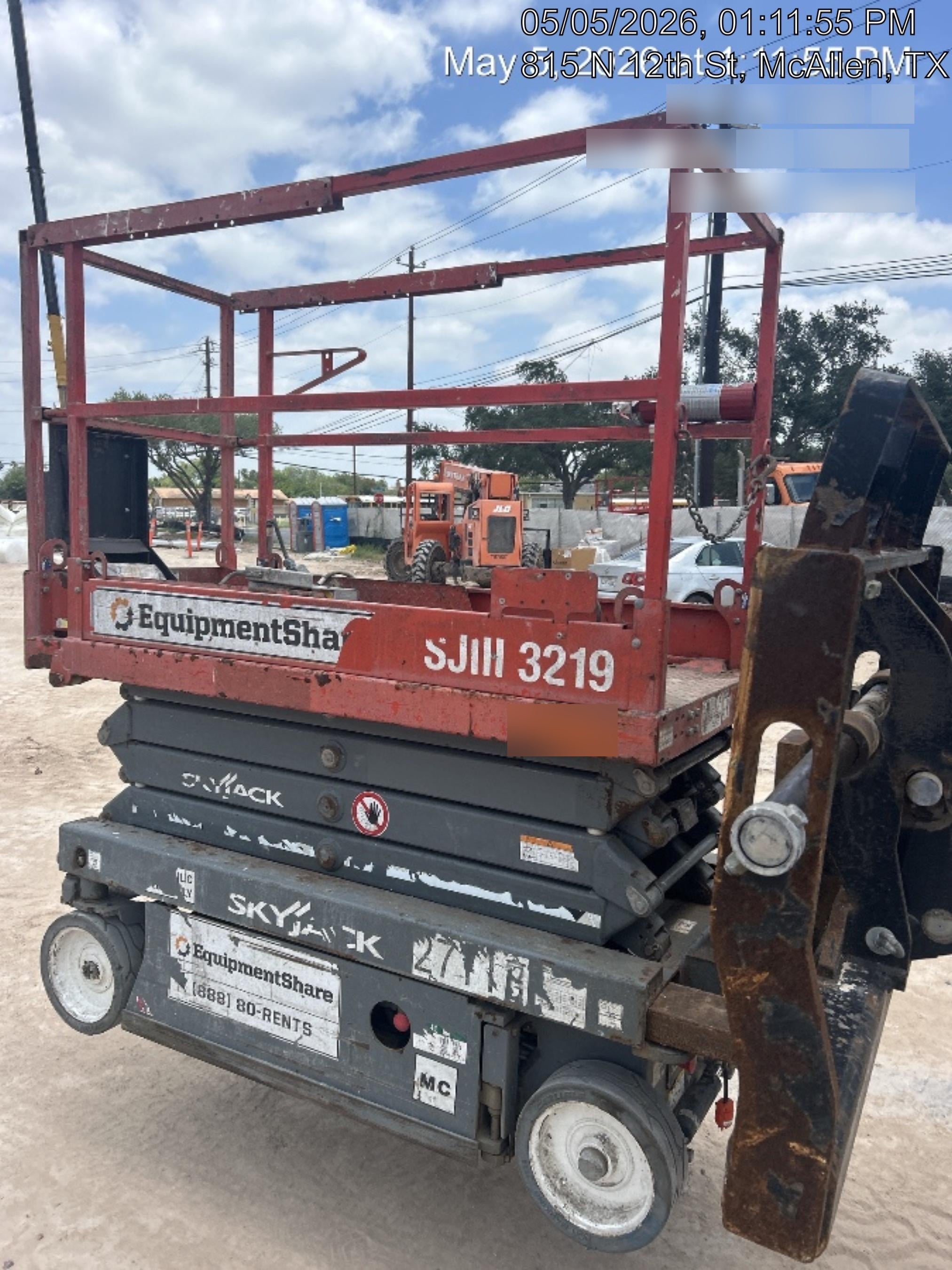 2019 Skyjack SJIII-3219 Standard Options