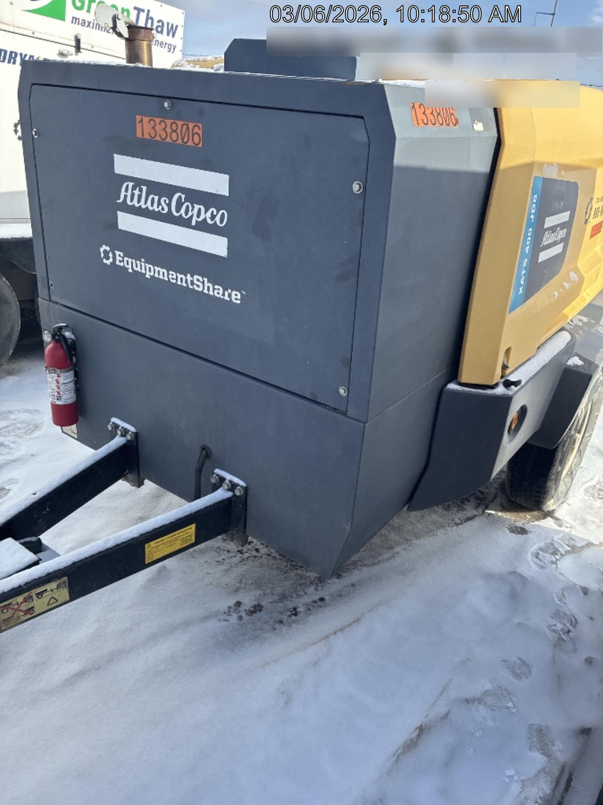 2021 ATLAS COPCO XATS 400 PFF