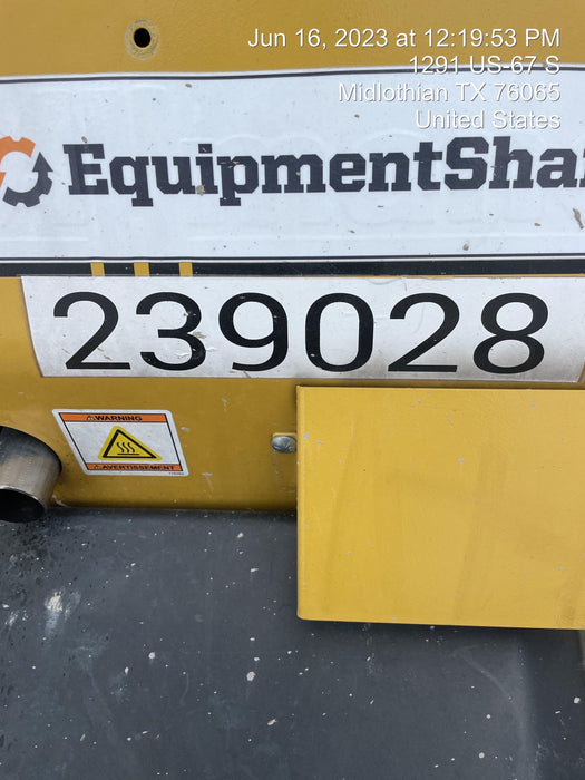 2022 Allmand NLV3GR (4) LED Light Fixture 350W, 23' Vertical Mast, 3kW Prime, Towable, Deep Sea L401, Leveling Jacks, Yanmar T4F 5.8hp