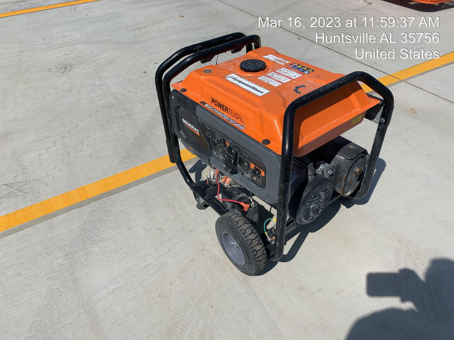 2021 Generac GP8000E Portable Generator