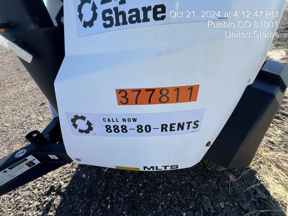 2023 Generac MLT2 Diesel, Flex Switch 120V Input, Powerzone Controller, 
(4) 320W LED Lights, 4kW Generator, 39.9 Gal Fuel Tank, 2" Ball, T3