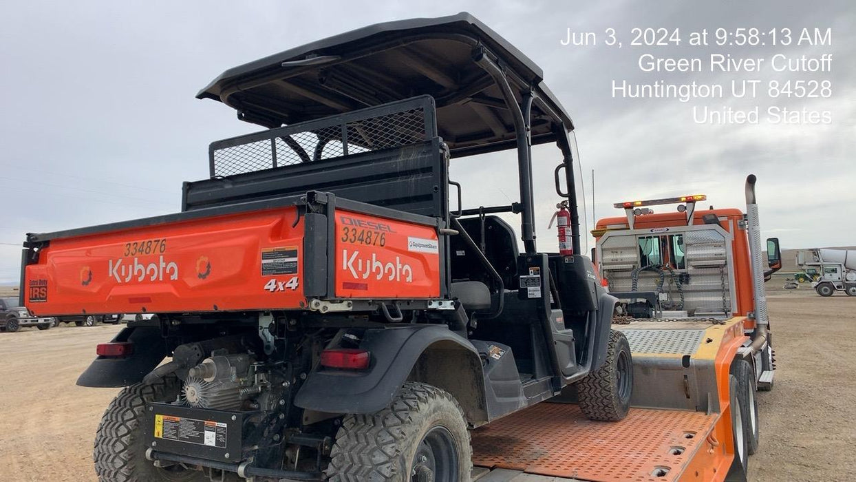 2023 Kubota RTV-X1140W-H 4WD, LED Strobe, Windshield Acrylic Clear, Plastic Canopy, Wire Harness Kit, Backup Alarm