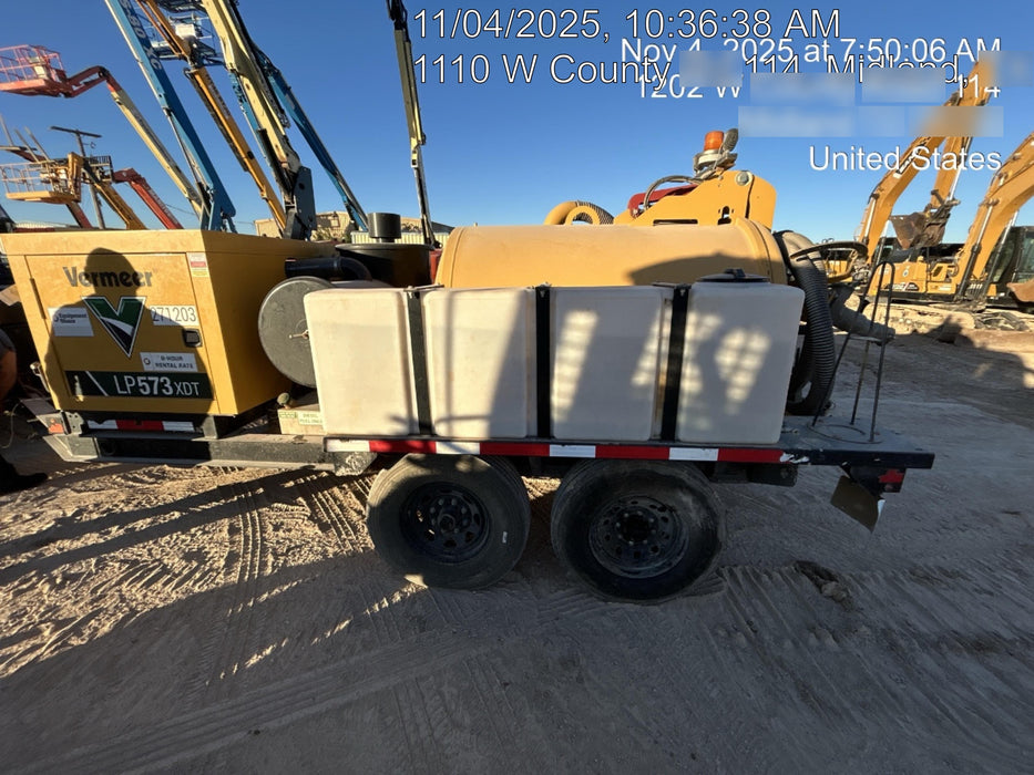 2023 Vac-Tron LP573XDT T4 Koehler Diesel Engine, 500 Gallon Debris Tank, x2 100 Gallon Water Tanks