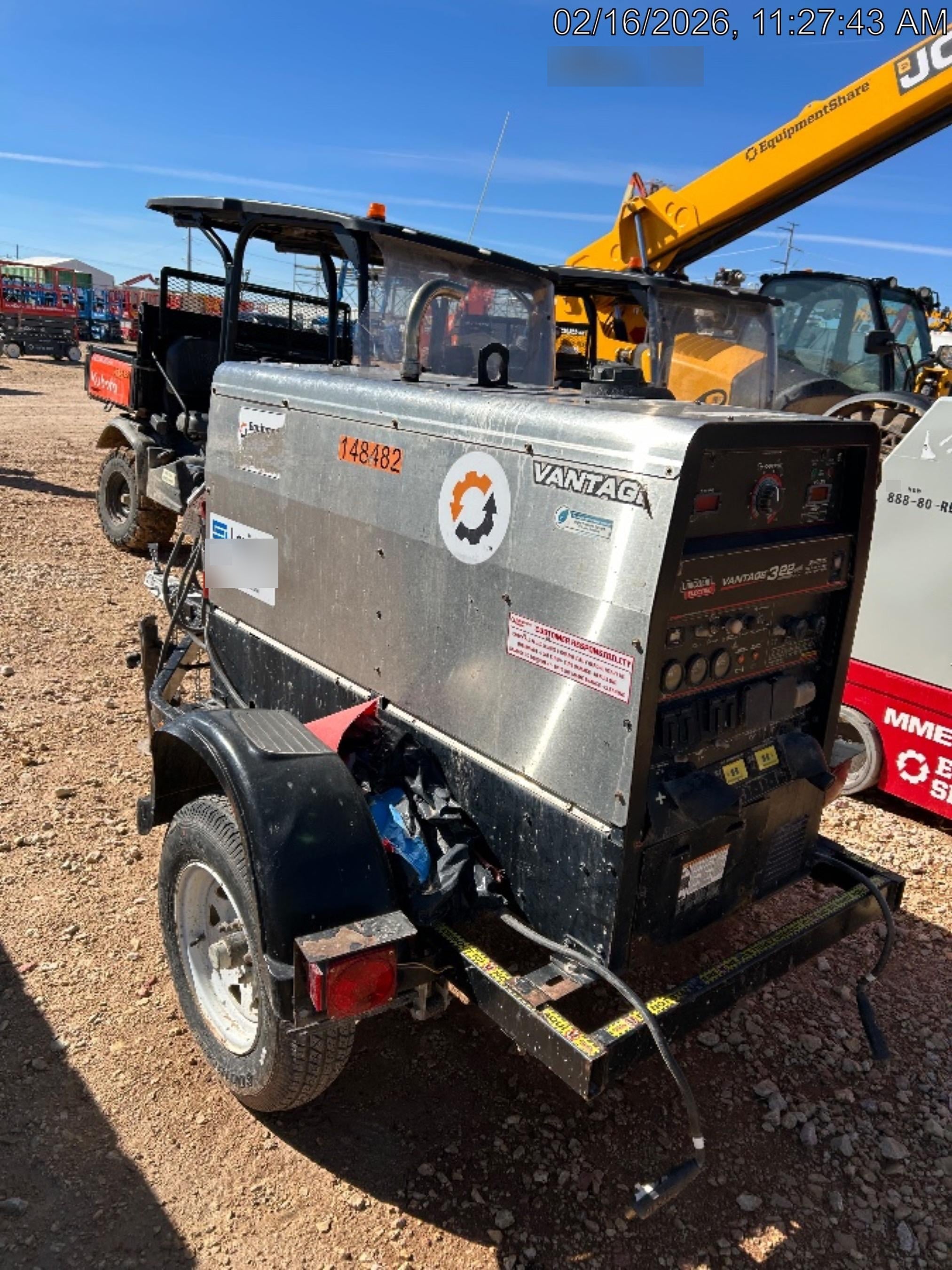 2021 Lincoln Electric Vantage 322 VANTAGE 322 READY-PAK 3