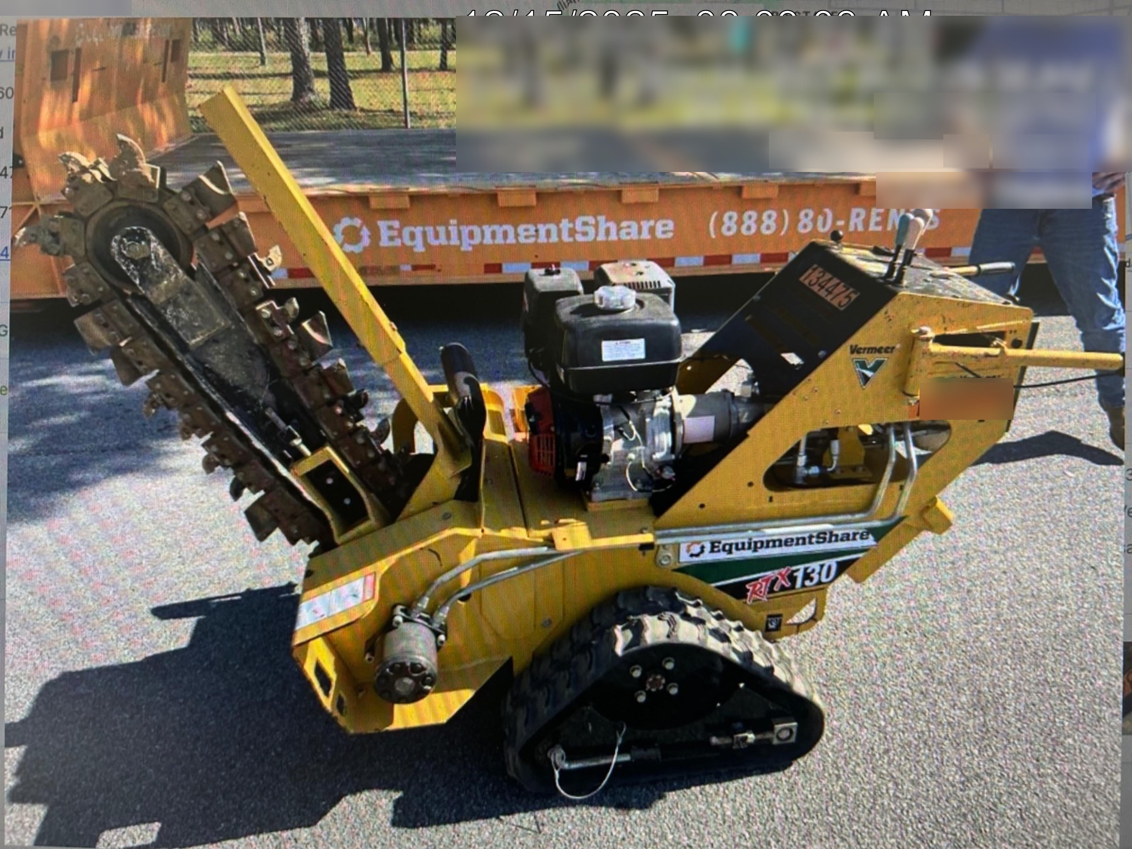 2019 VERMEER RTX130