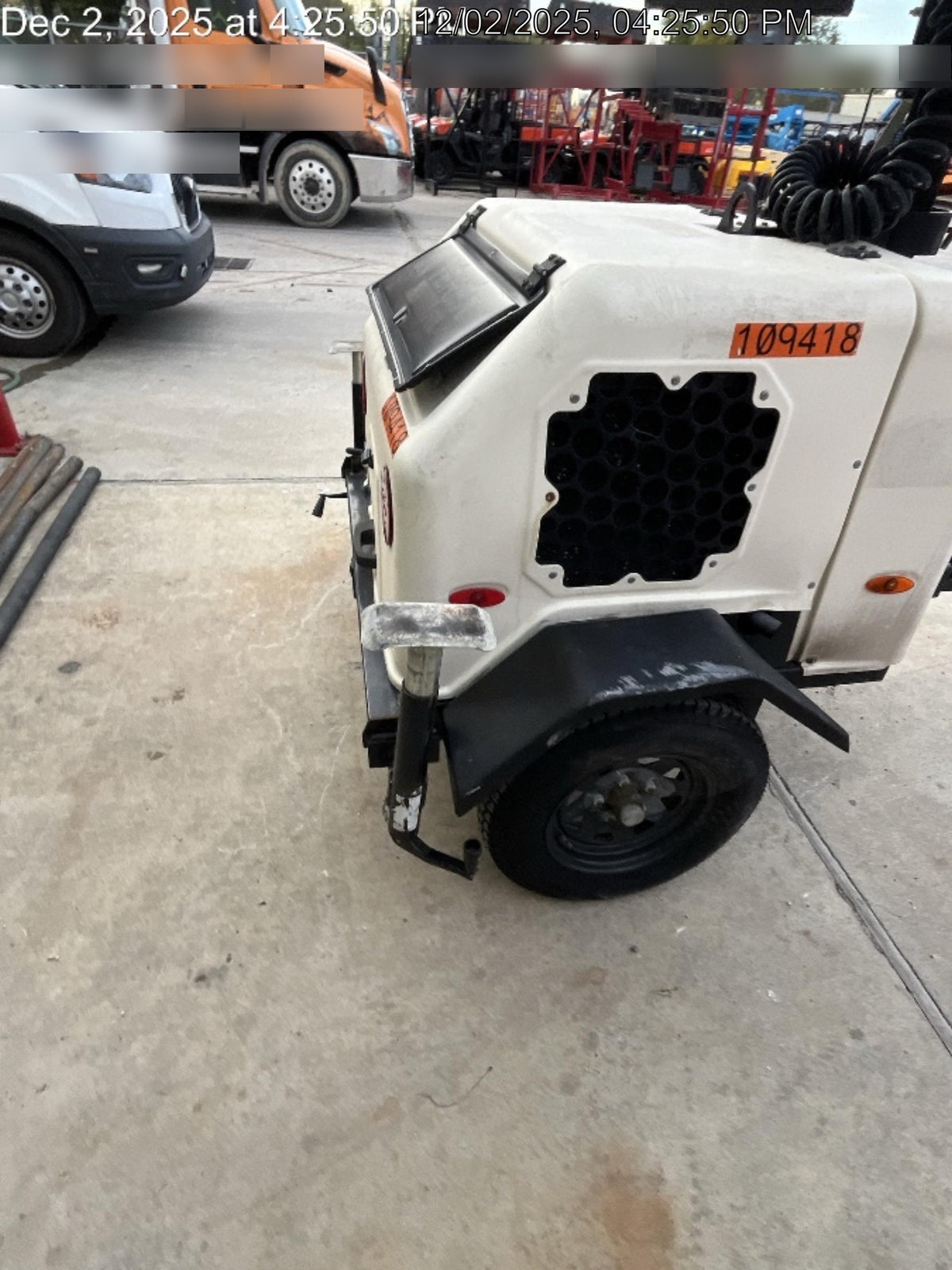 2020 Genie RL4 6kW Light Plant - Metal Halide