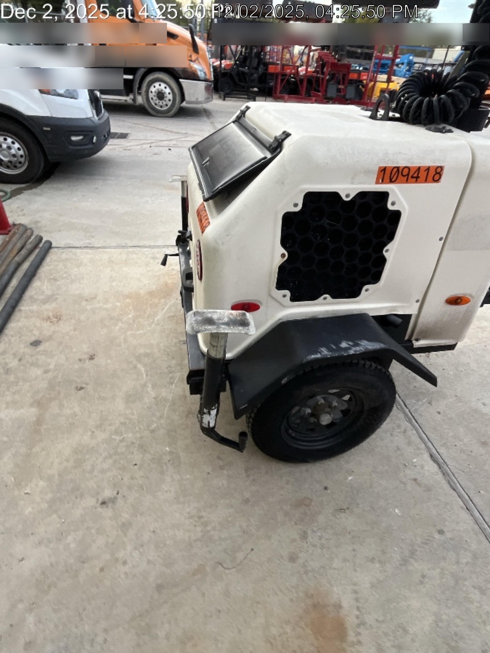2020 Genie RL4 6kW Light Plant - Metal Halide