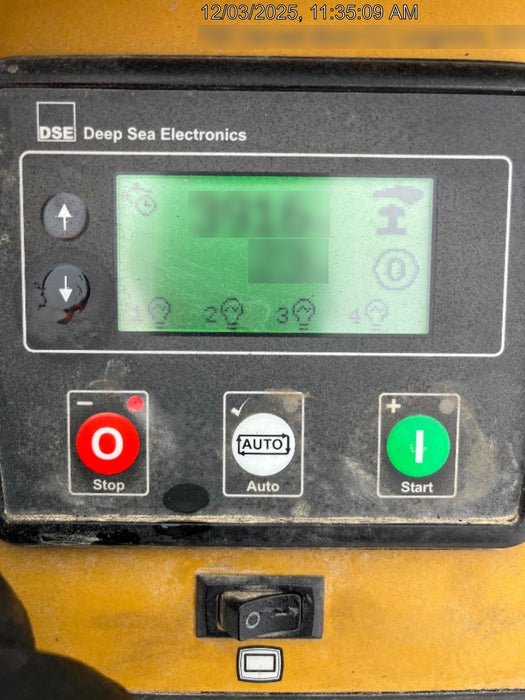 2022 Allmand NLV3GR (4) LED Light Fixture 350W, 23' Vertical Mast, 3kW Prime, Towable, Deep Sea L401, Leveling Jacks, Yanmar T4F 5.8hp