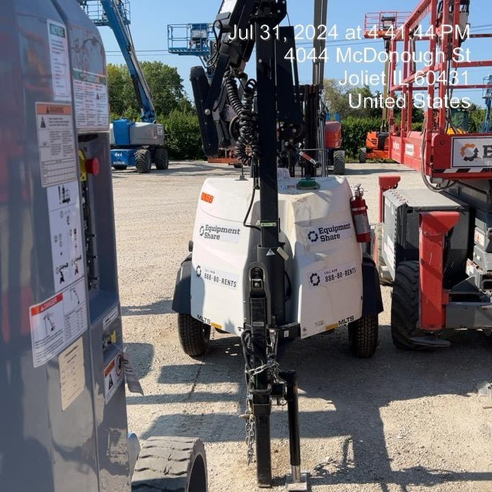 2024 Generac MLT2 Diesel, Flex Switch 120V Input, Powerzone Controller, 
(4) 320W LED Lights, 4kW Generator, 39.9 Gal Fuel Tank, 2" Ball, T3