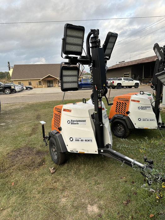 2023 Generac MLT2 Diesel, Flex Switch 120V Input, Powerzone Controller, (4) 320W LED Lights, 4kW Generator, 39.9 Gal Fuel Tank, 2" Ball, T3