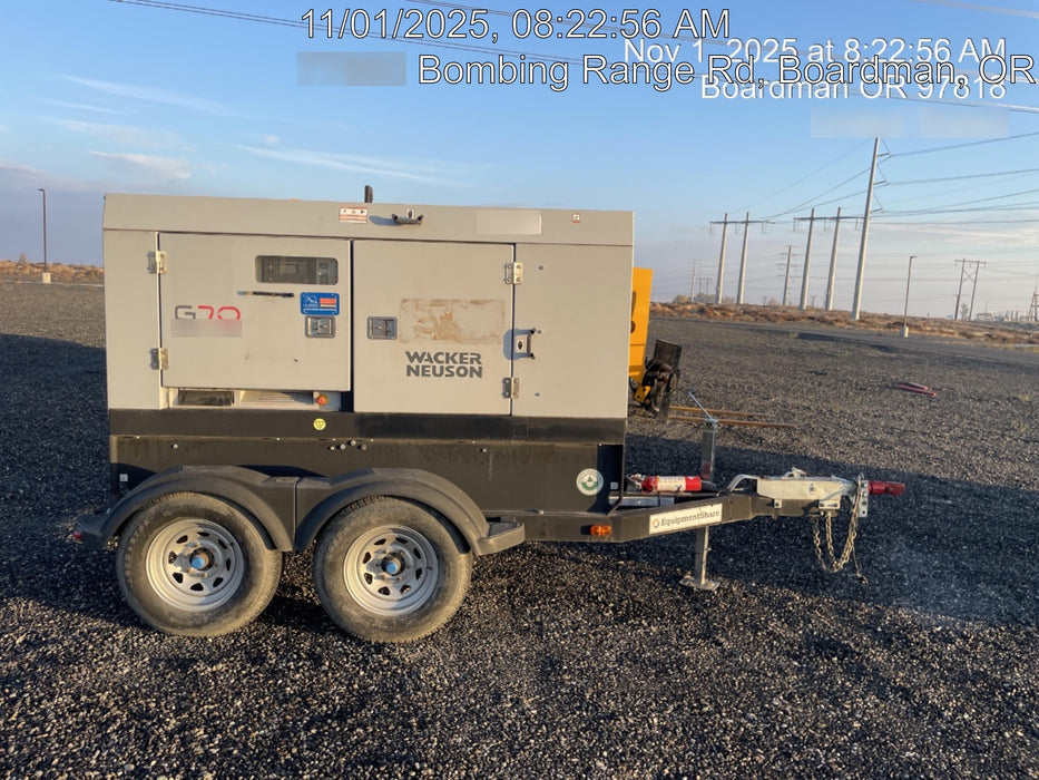 2020 WACKER NEUSON G70