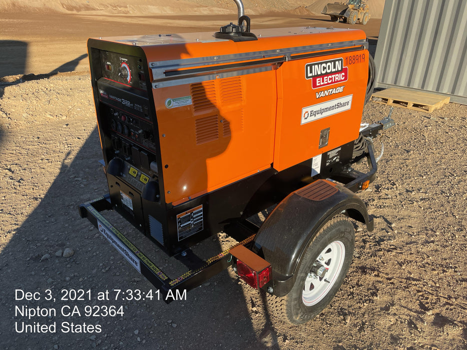 2021 Lincoln Electric Vantage 322 VANTAGE 322 READY-PAK 3