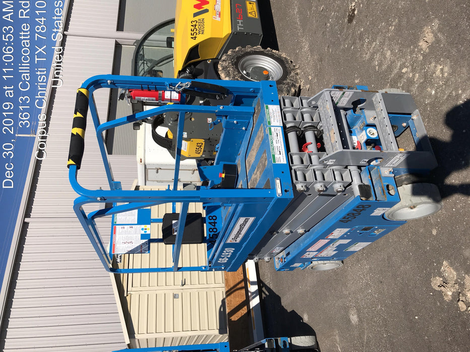 2019 Genie GS-1930 Fixed rails with chain Entry