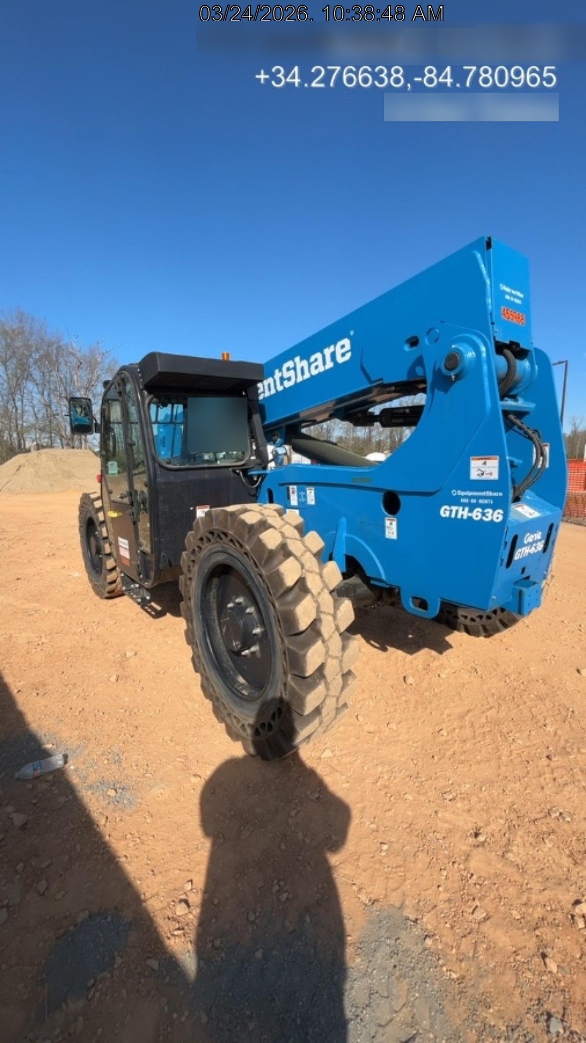 2024 Genie GTH-636 74Hp Dsl, Cab/Heat/Air, Sld Tires, LED WL, Bcn, L Hook, T3 + Access Control,