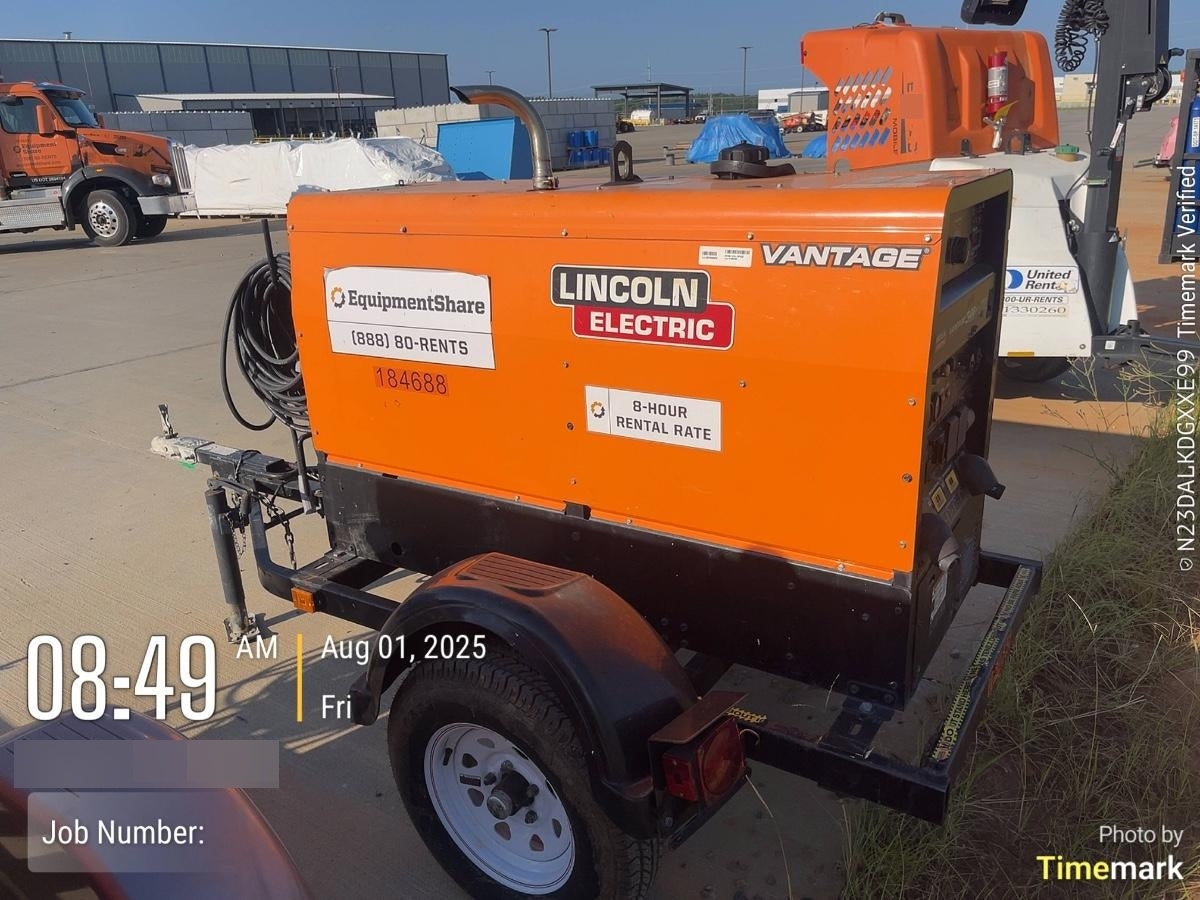 2021 Lincoln Electric Vantage 322 VANTAGE 322 READY-PAK 3
