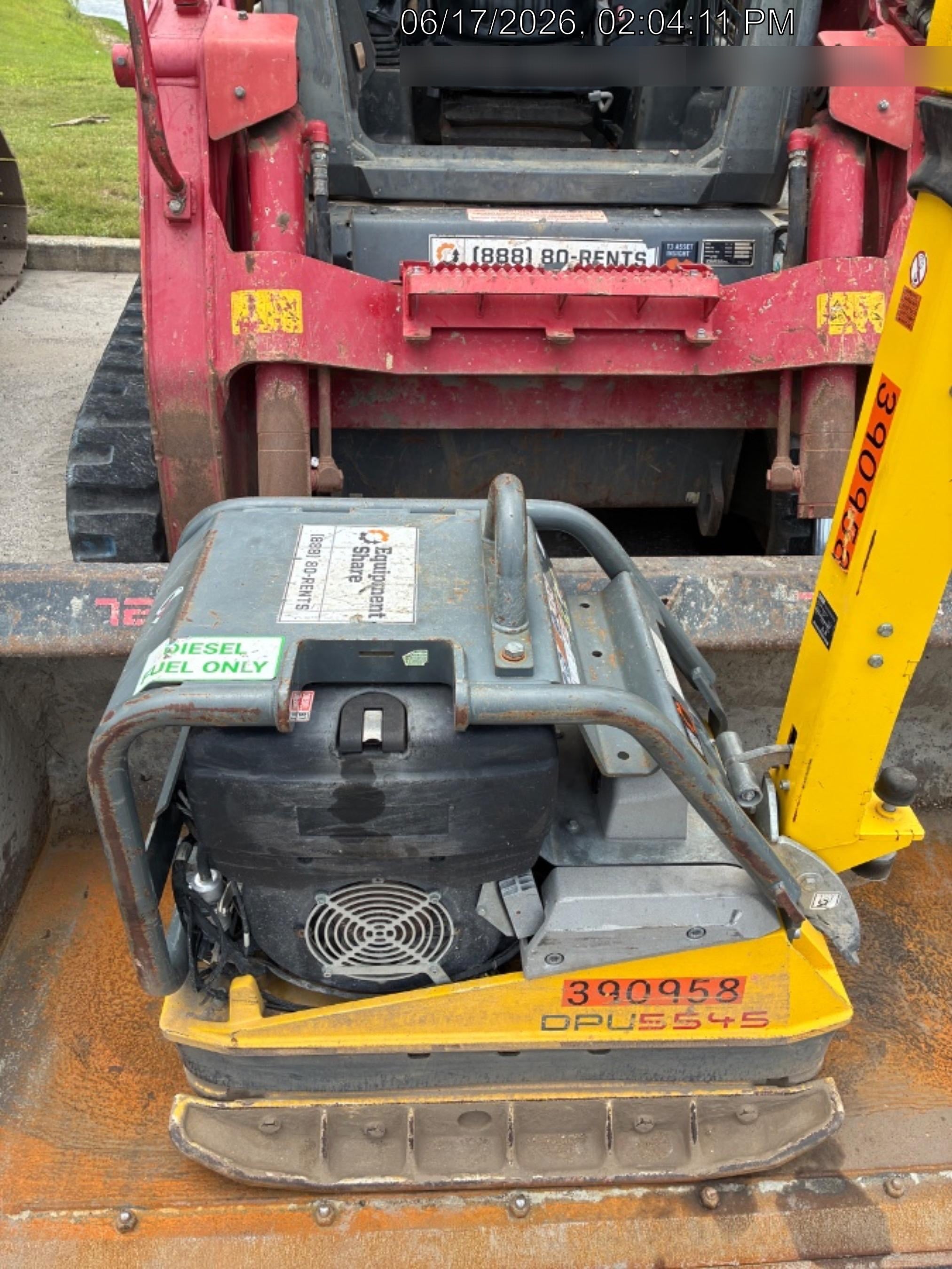 2024 Wacker Neuson DPU5545Heh Vibration Plate DPU 5545Heh US, Diesel,
