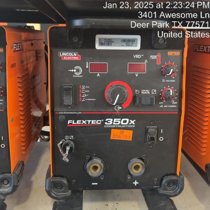 2023 LINCOLN ELECTRIC FLEXTEC 350X