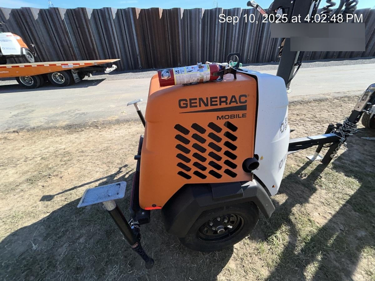 2023 Generac MLT2 Diesel, Flex Switch 120V Input, Powerzone Controller, 
(4) 320W LED Lights, 4kW Generator, 39.9 Gal Fuel Tank, 2" Ball, T3