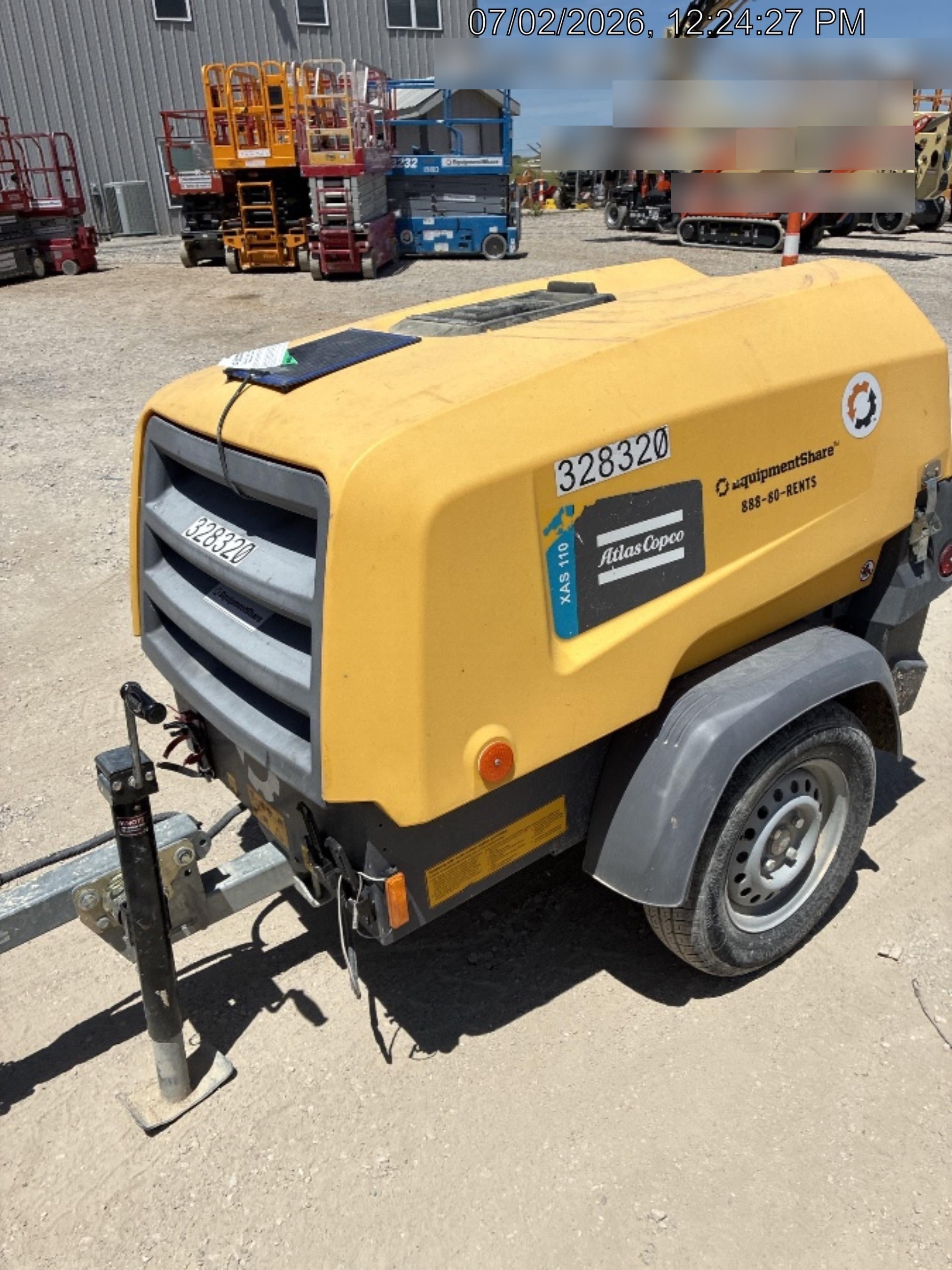 2023 ATLAS COPCO XAS 110