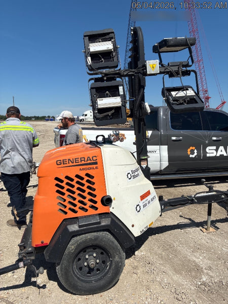 2023 Generac MLT2 Diesel, Flex Switch 120V Input, Powerzone Controller, 
(4) 320W LED Lights, 4kW Generator, 39.9 Gal Fuel Tank, 2" Ball, T3