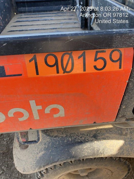 Kubota RTV-X1140W-H Plastic Canopy, Windshield Acrylic Clear, LED Strobe Light, Wire Harness Kit, Back up Alarm