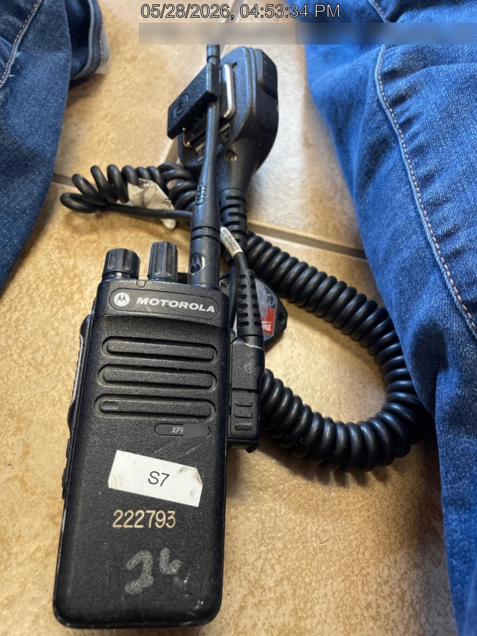 2022 MOTOROLA XPR3300E