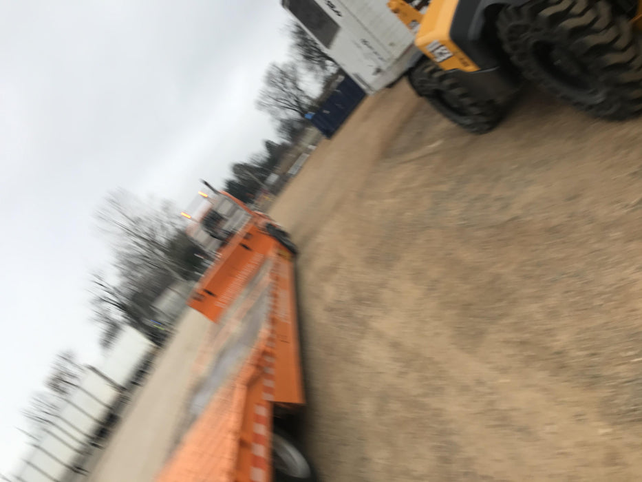 2019 JCB 510-56 Open ROPS, 74 HP, Solid Tires, Worklights, Beacon, Aux Hydraulics, Lifting Eye 66" Carriage/60" Forks