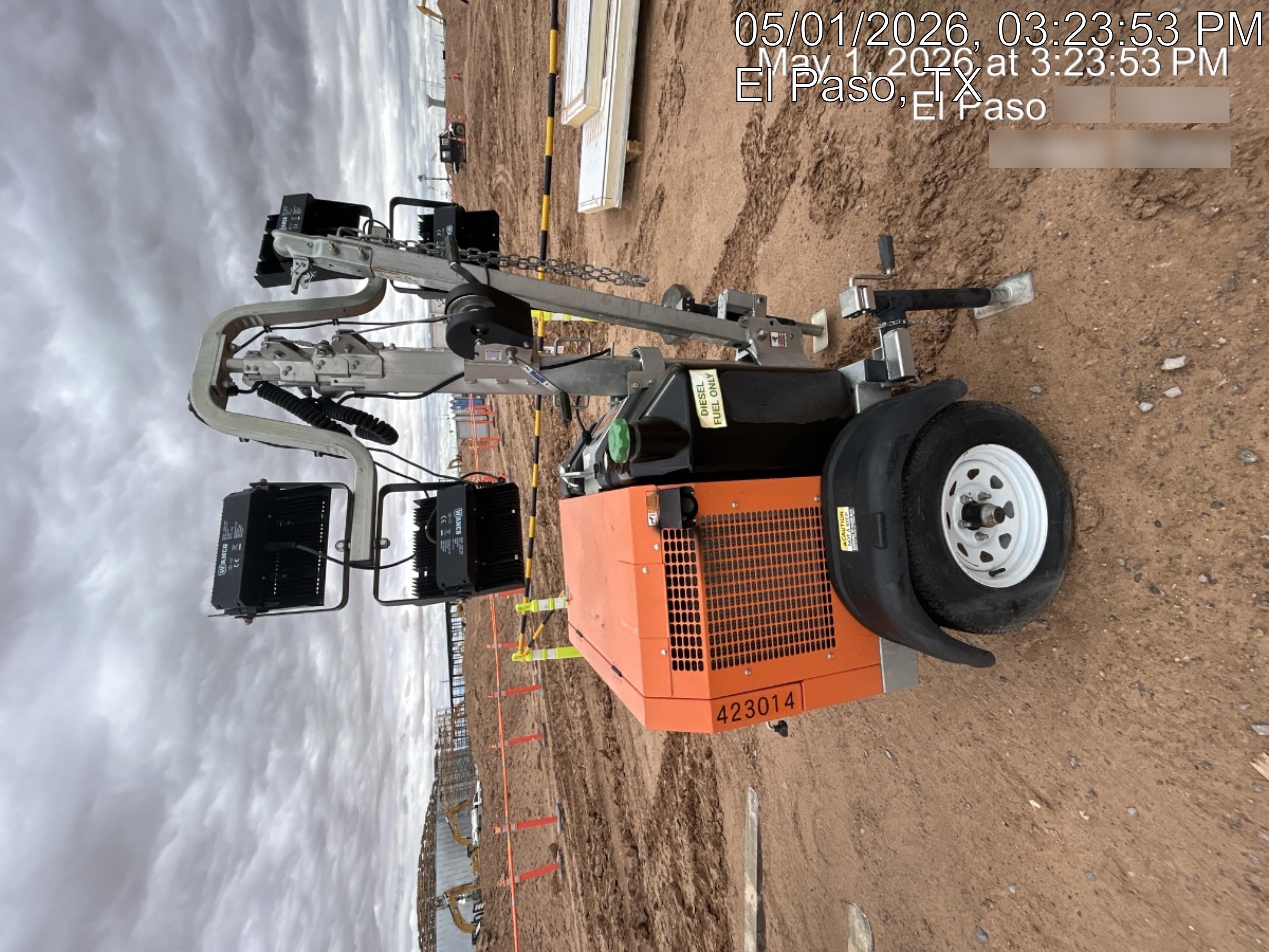 2024 Wanco WLTT-4MM4K Diesel, Deep Sea Controller, Shore Power Plug, Auto Start, (4) 350W LED Floodlights, 4kW Generator, 60 Gal Fuel Tank, 2" Ball, T3