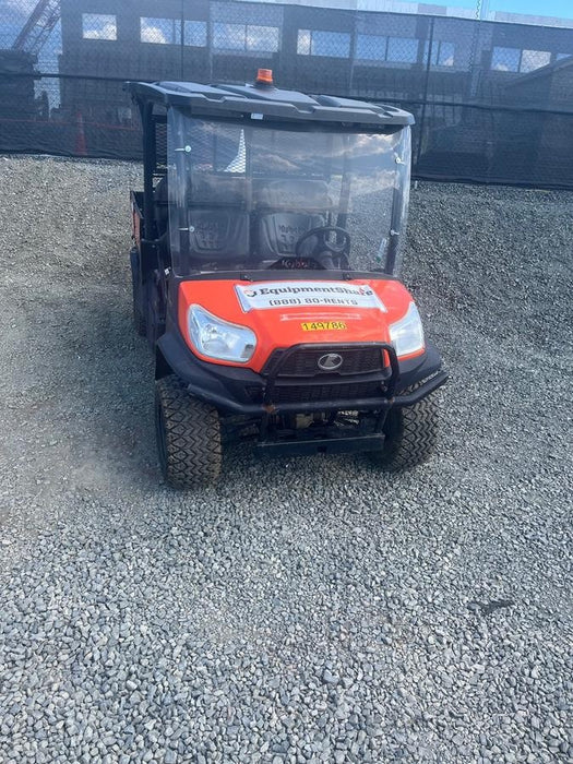 2022 Kubota RTV-X1140W-H Plastic Canopy, Windshield Acrylic Clear, LED Strobe Light, Wire Harness Kit, Back up Alarm