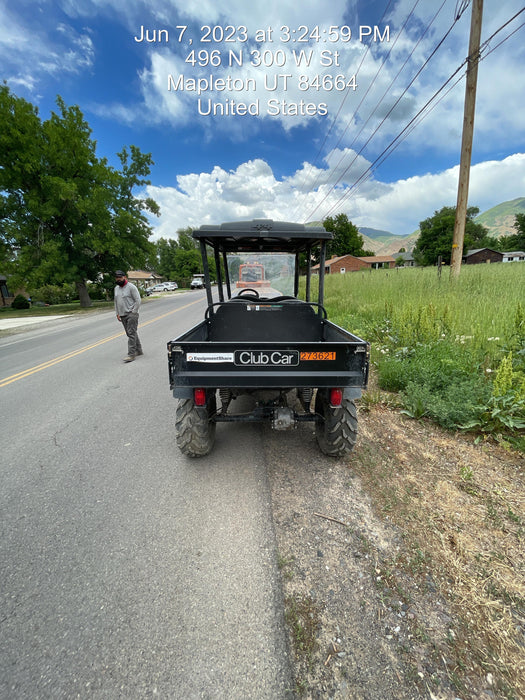 2023 Club Car CA1700D Canopy, Diesel, 4 Passenger
