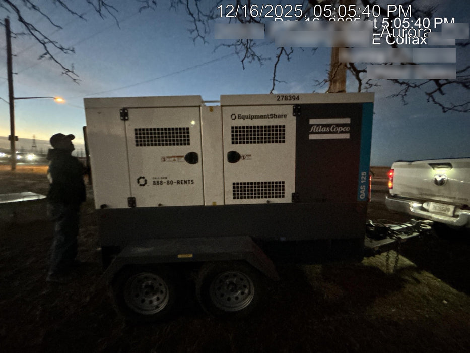 2022 ATLAS COPCO QAS 125